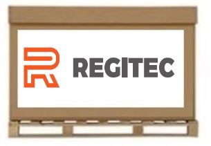 Regitec Solar Terracotta 405 W, oranžový panel, TOPCon, mono, half cells, bifaciální (Paleta 36ks)