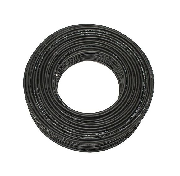 100 m Solar kabel H1Z2Z2-K 1x6, 6mm² černý