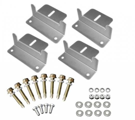 Sada Z držáků pro uchycení panelu ALU1